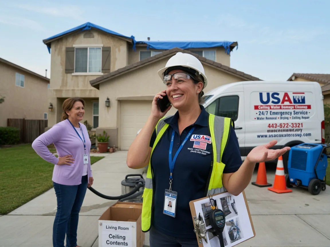 Ceiling Water Damage Restoration Holabird, SD FAQs
